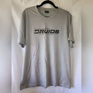 Druids Golf Tee Shirt- Men's Size Large- Grey